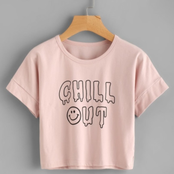 Tops - NWOT - Chill Out Statement T-Shirt